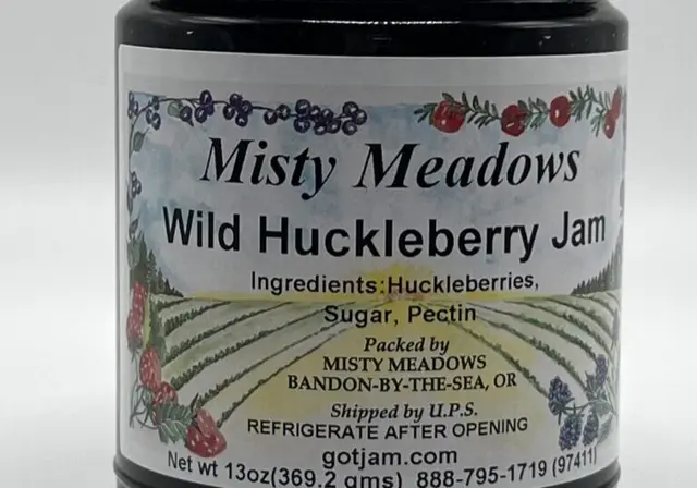 Wild Huckleberry Jam